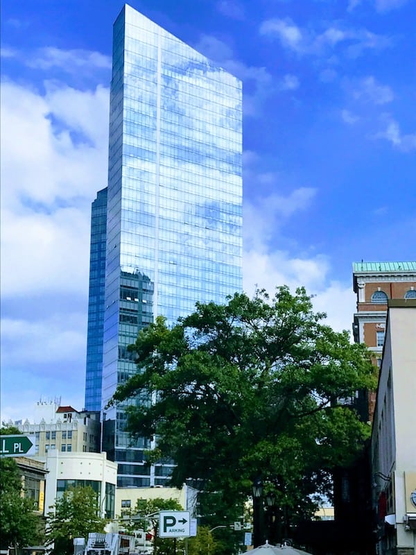 View of Ritz-Carlton Westchester from Mamaroneck Avenue (Credit: Jerome Levine)