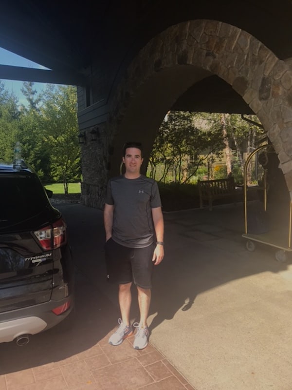 Arriving at Woodloch