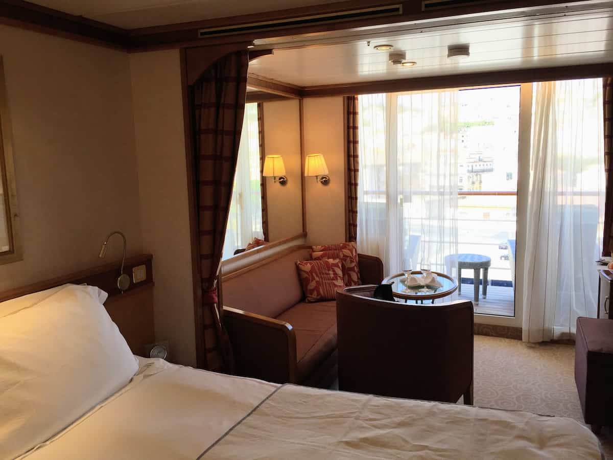 Our Penthouse Suite stateroom on Marina