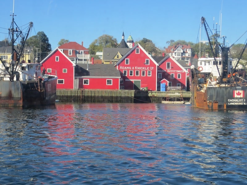 The picturesque port of Lunenburg is a UNESCO world heritage site.