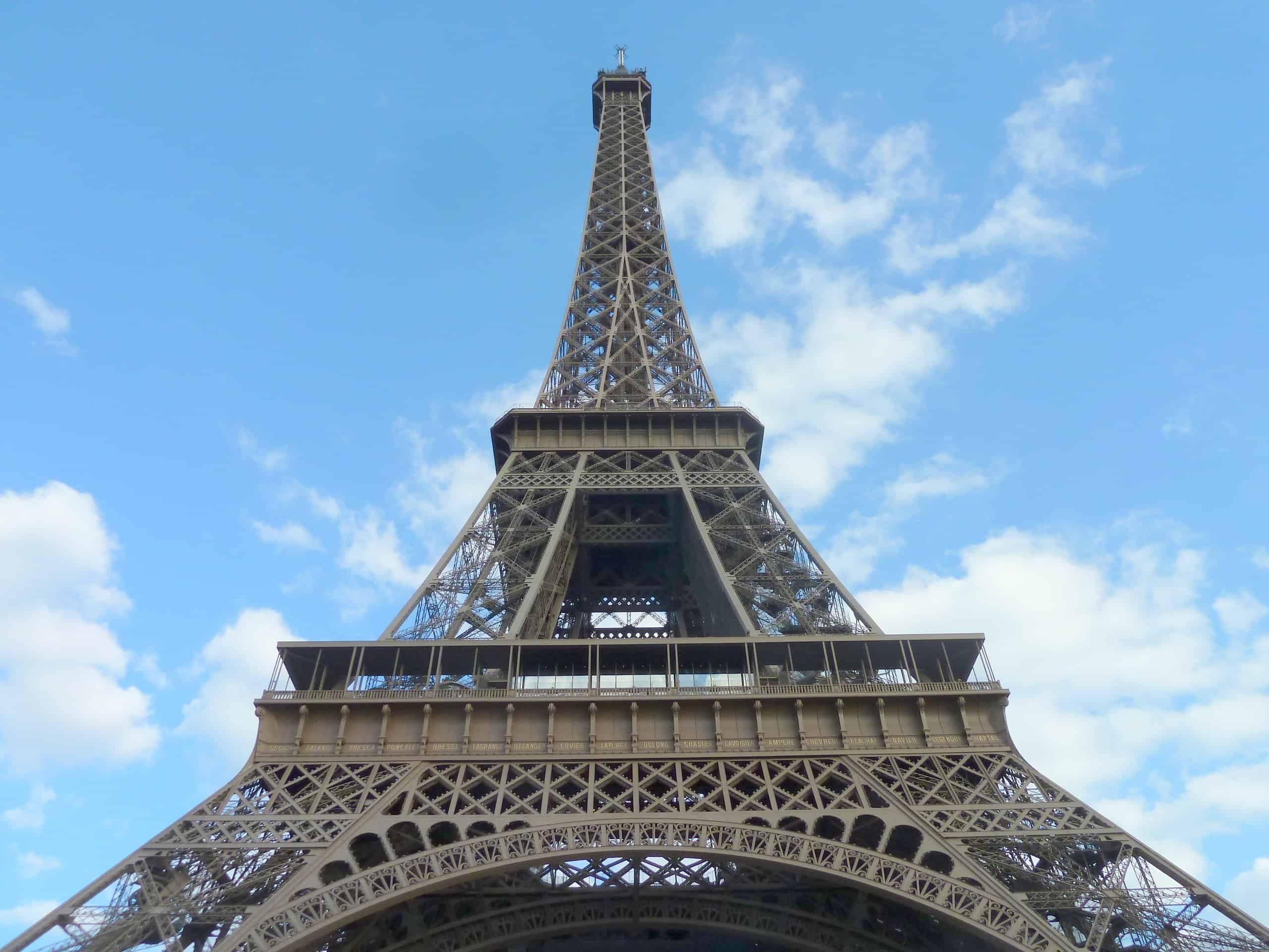 Eiffel tower lunch