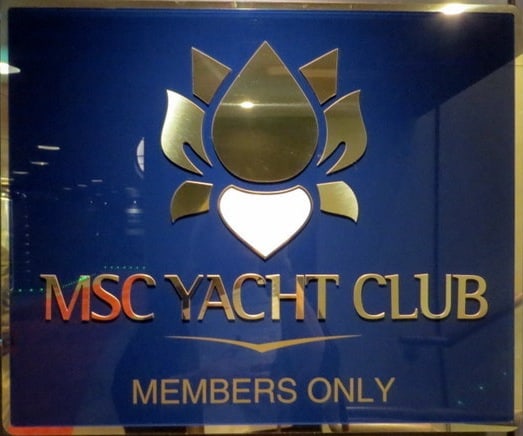 The MSC Yacht Club