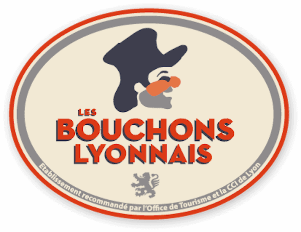 The label certifying an authentic Bouchon Lyonnais