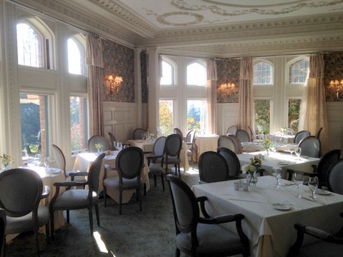 The dining room