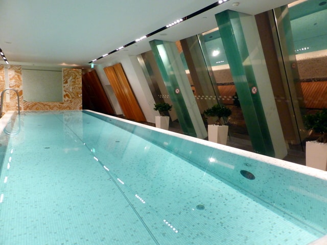 The lap pool