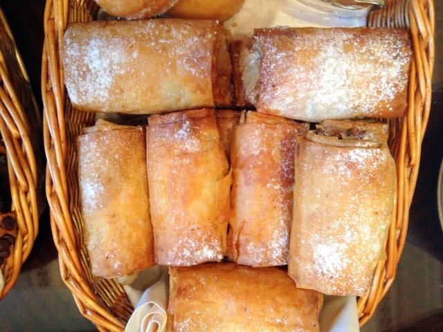 Hungarian apple strudel