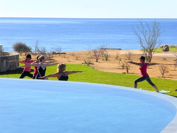Yoga class