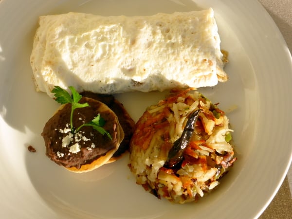 Egg white omelette