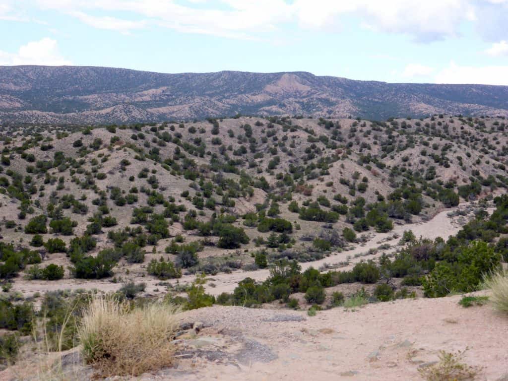 Chimayo is located in the foothills of the Sangre de Cristo Mountains