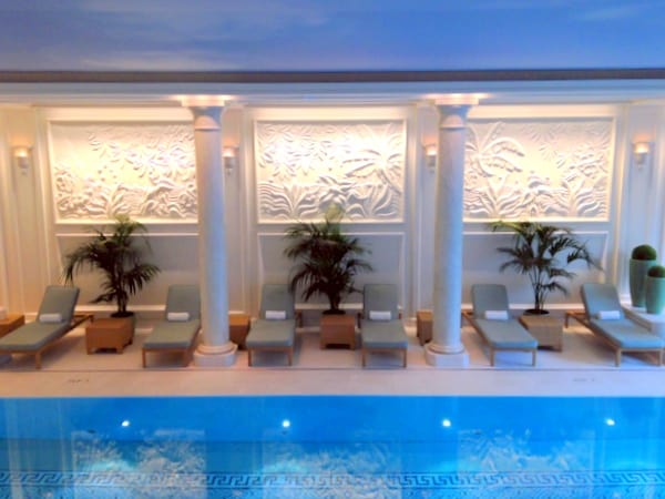 The swimming pool