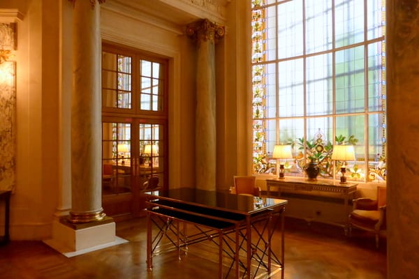 A public space on the second floor
