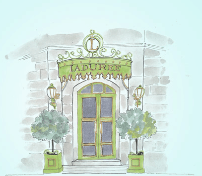 Savoring classic Ladurée macarons in Paris