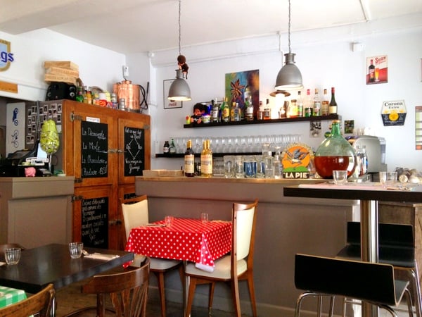 The bar