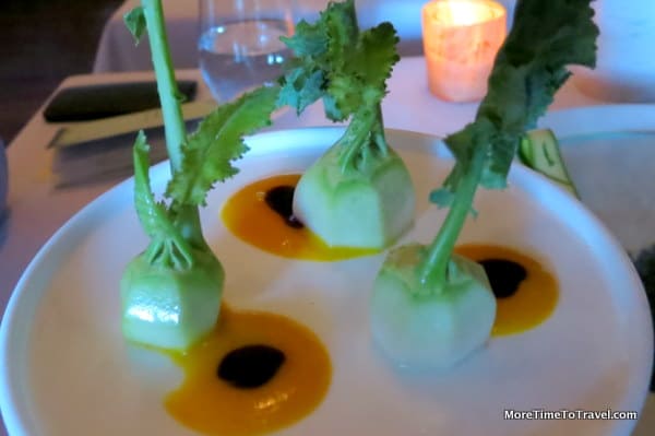 Kohlrabi at Blue Hill at Stone Barns