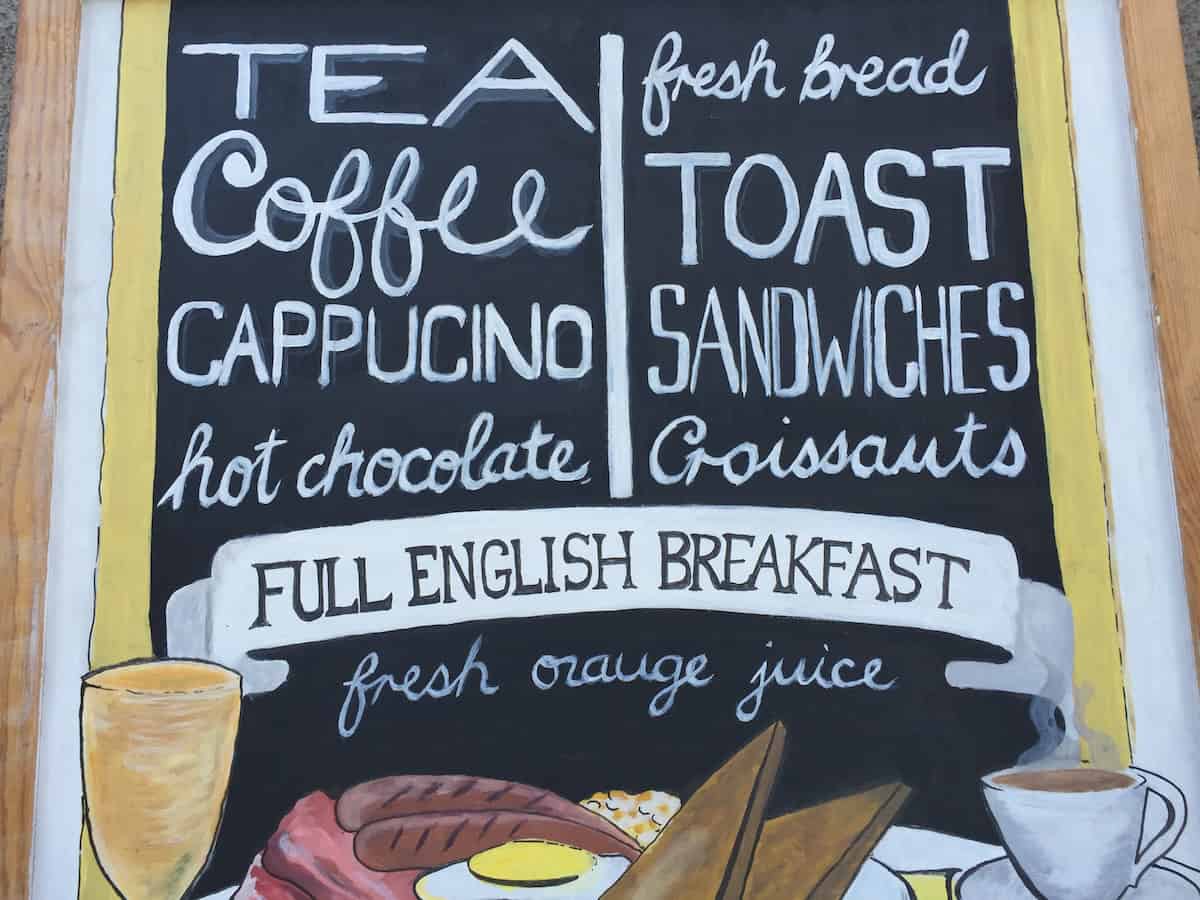A menu in Portugal? (credit: Jerome Levine)
