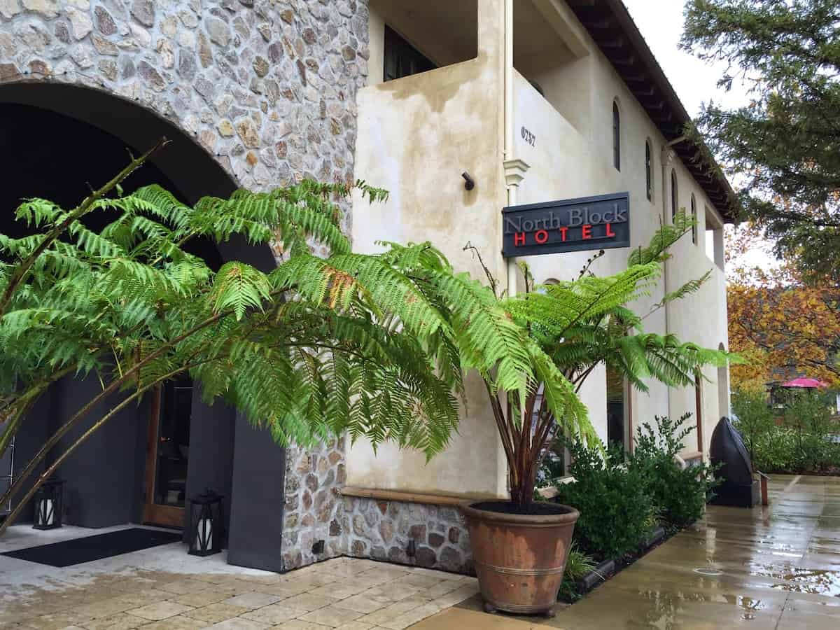 North Block Hotel in Yountville
