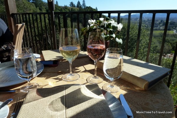 Terrace of the Restaurant at Auberge du Soleil