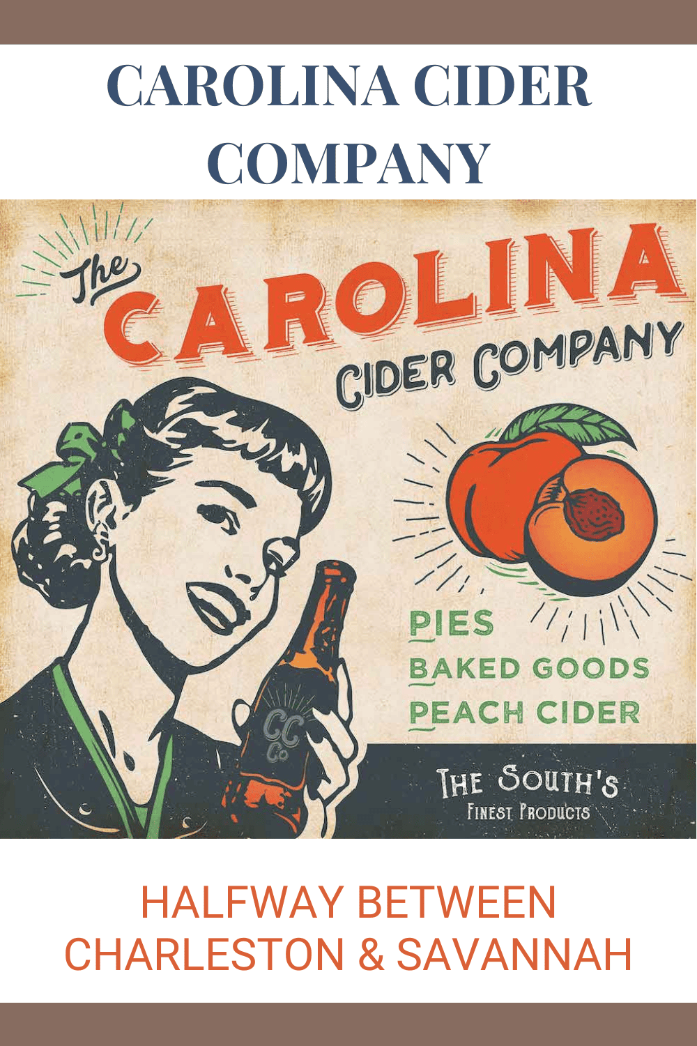 Carolina Cider Company pin