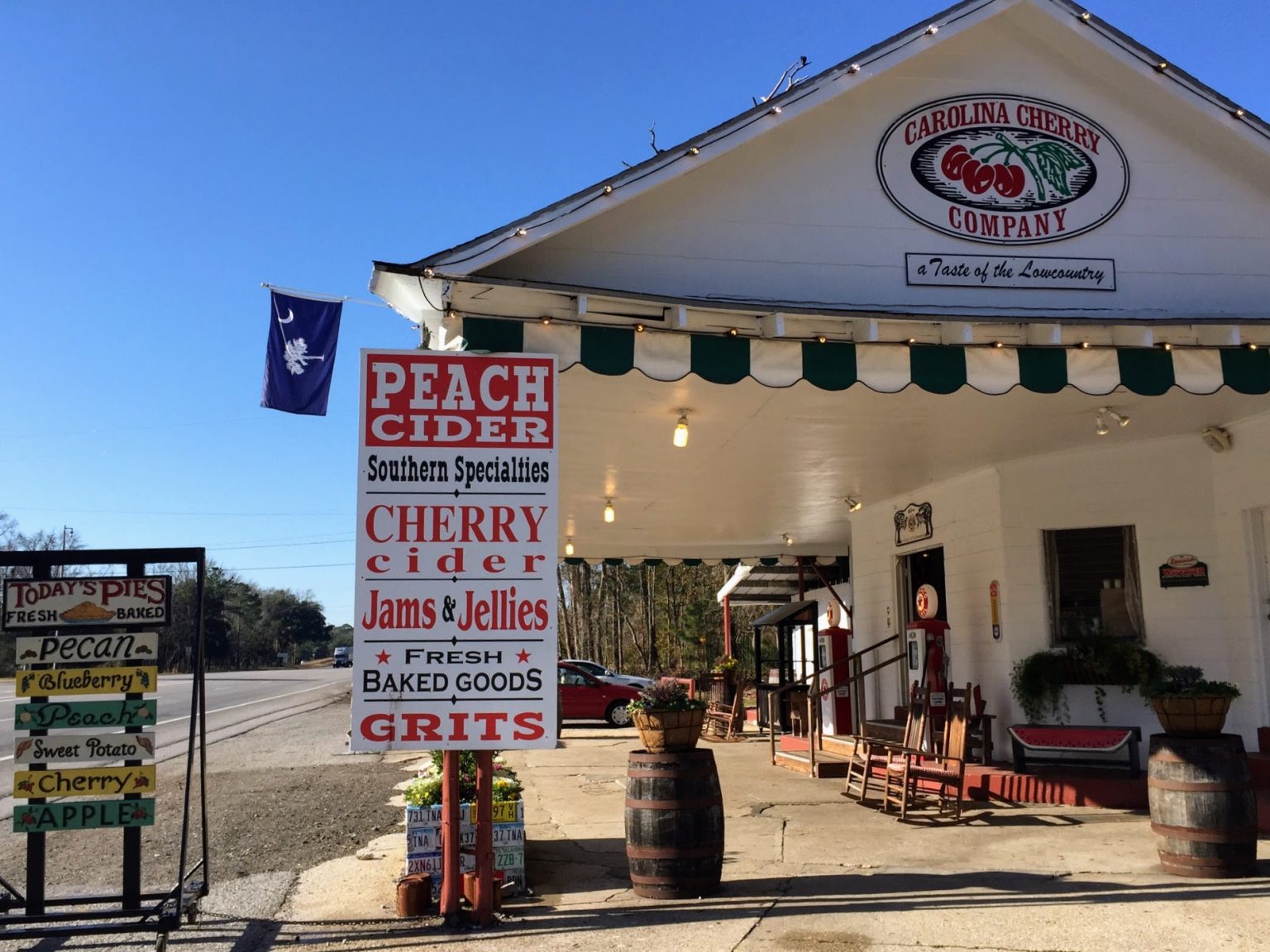 Carolina Cider Company Halfway Between Charleston and Savannah MORE TIME TO TRAVEL