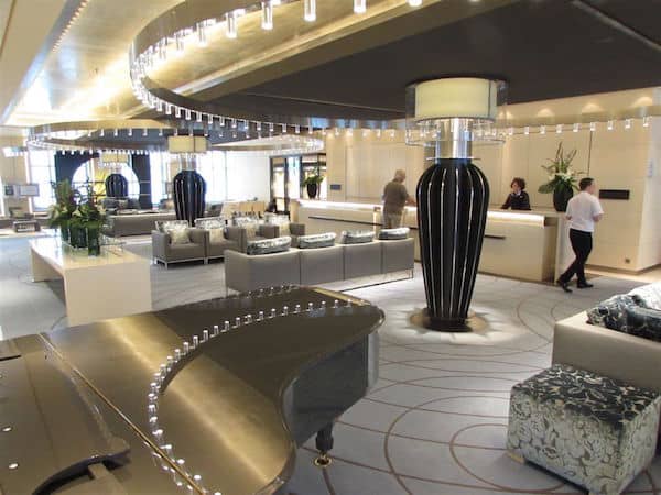 Elegant lobby on Europa 2