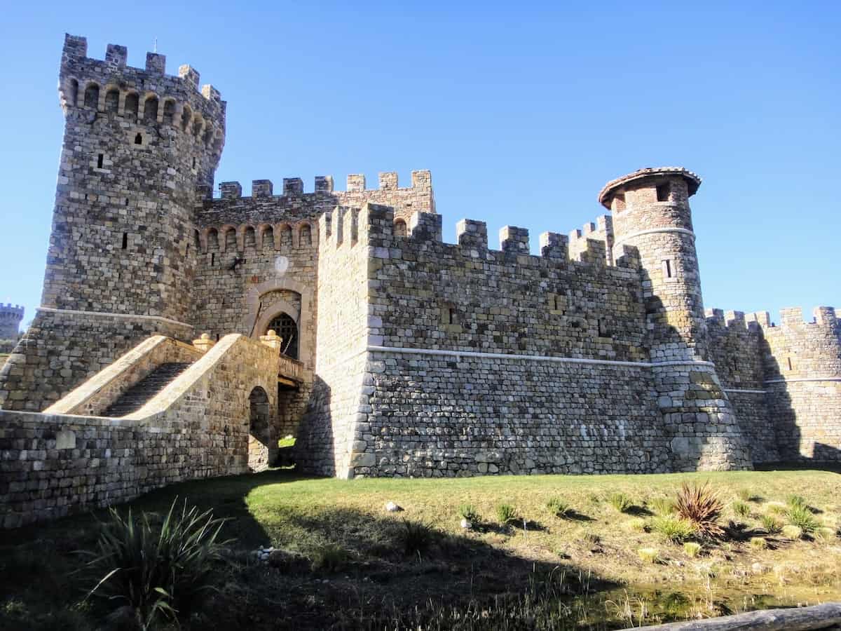 Exterior, Castello di Amorosa in Calistoga (credit: Jerome Levine)
