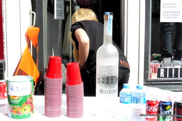 Makeshift "bars"