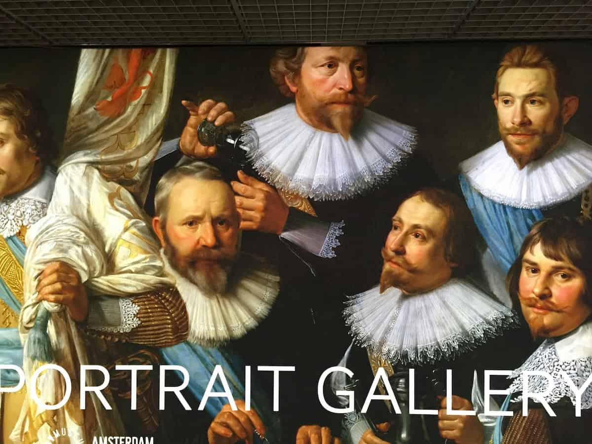 Poster with Hollanders van de Gouden Eeuw" (Hollanders of the Golden Age) (credit: Jerome Levine)