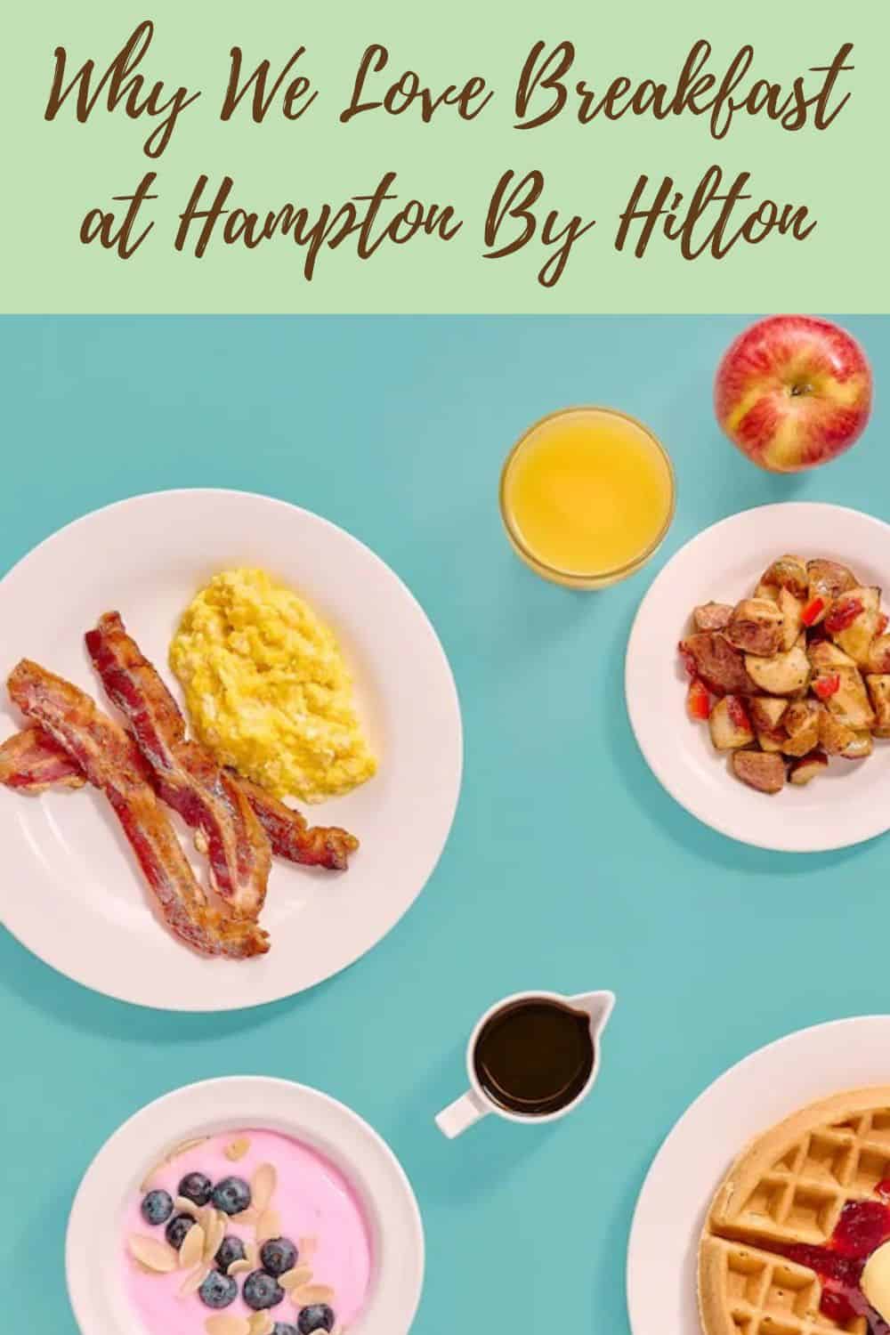 Breakfast at Hampton by Hilton pin
