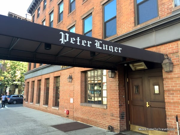 Entrance to Peter Luger