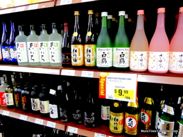 Abundance of choice for sake lovers