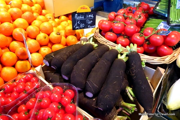 Black radishes