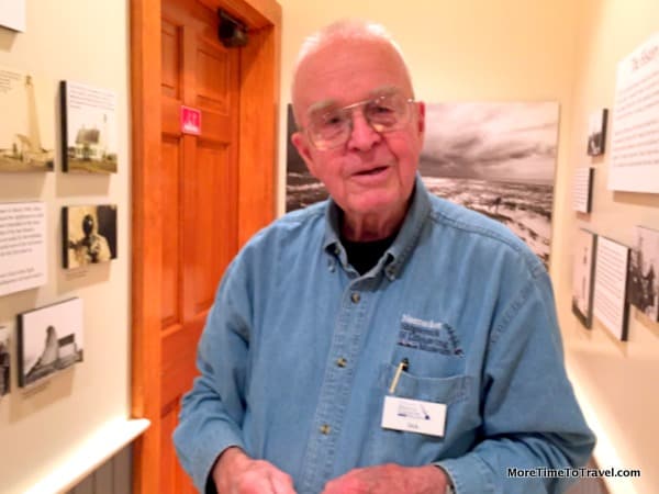 Retired lightshipman Dick Mack