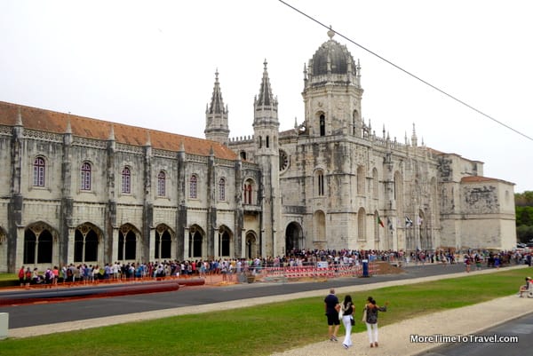 The Jeronimos Monastery in Belem, Lisbon, a UNESCO World Heritage Site
