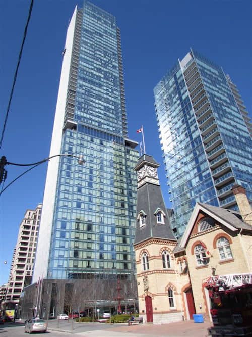 Four Seasons Hotel and Toronto Fire Hall