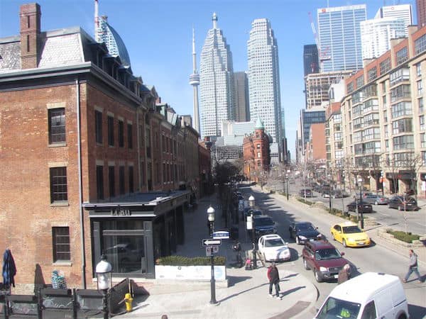 View of Toronto: Old and New from St. Lawrence Market