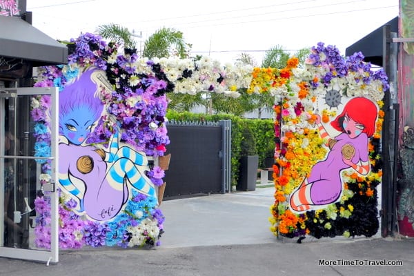 Wynwood Gate by French artist, Fafi