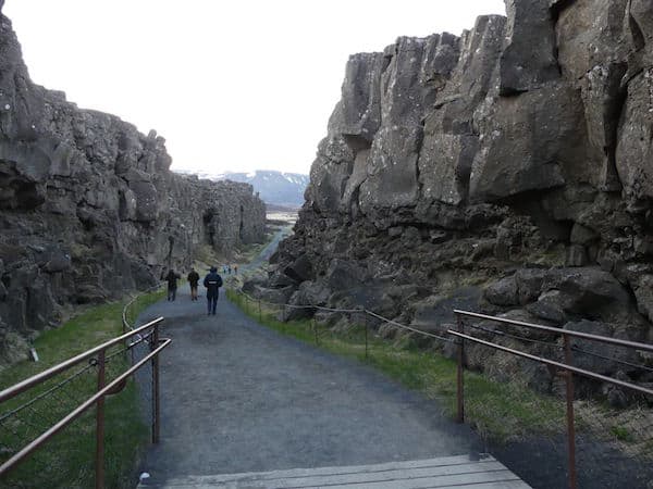 Tectonic plates North America and Europe