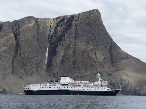 Ocean Endeavour in Torngat National Park