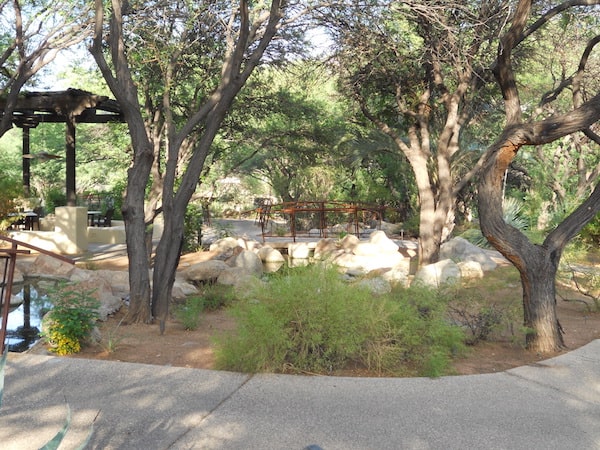 A tranquil spot at Miraval (Photo credit: Nancy Monson)