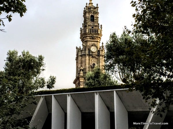 View of the Clerigos Tower from the front window