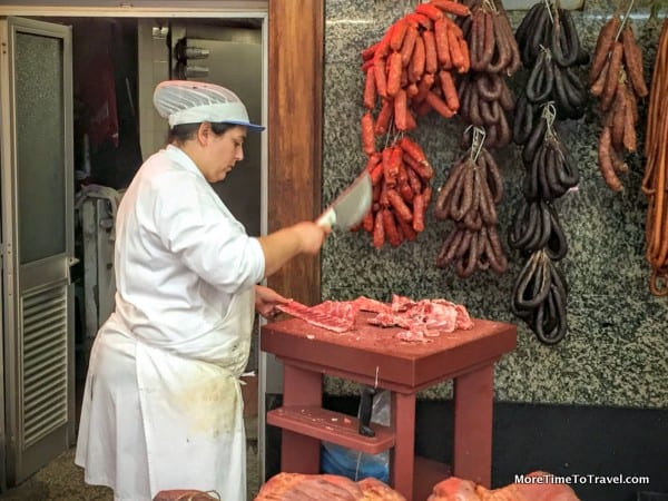 Butcher at Leandro
