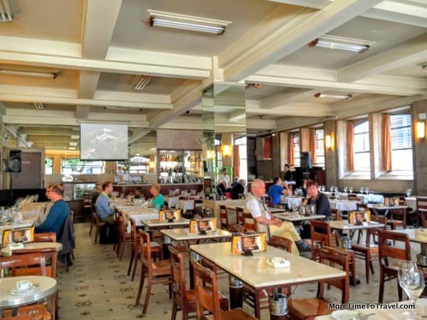 Interior of Cafe Guarany
