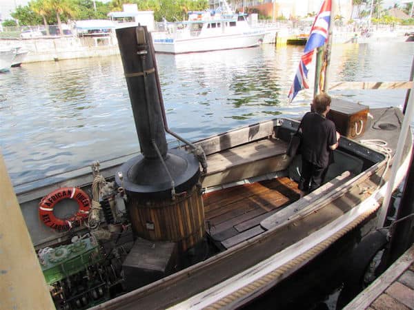 Aboard the African Queen