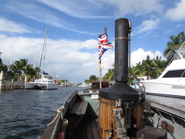 African Queen in the Key Largo Canal