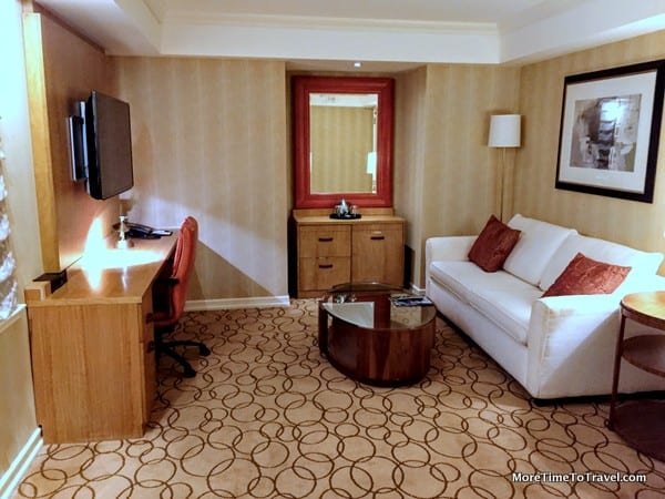 Living room area of Room 363
