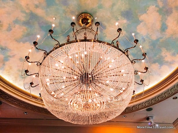 Chandelier in the Grand Salon