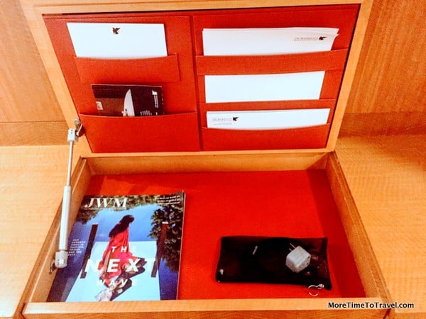 Classic leather desktop interior
