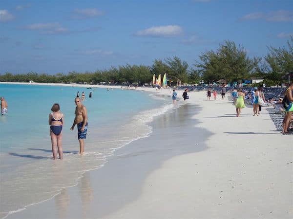 Private island, private beach for HAL Koningsdam guests
