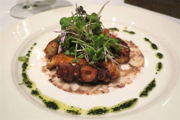 Grilled octopus Carnevino