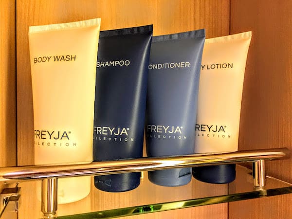 Packing for a Viking Ocean Cruise: Freyja Toiletries are stocked on Viking Ocean Cruises